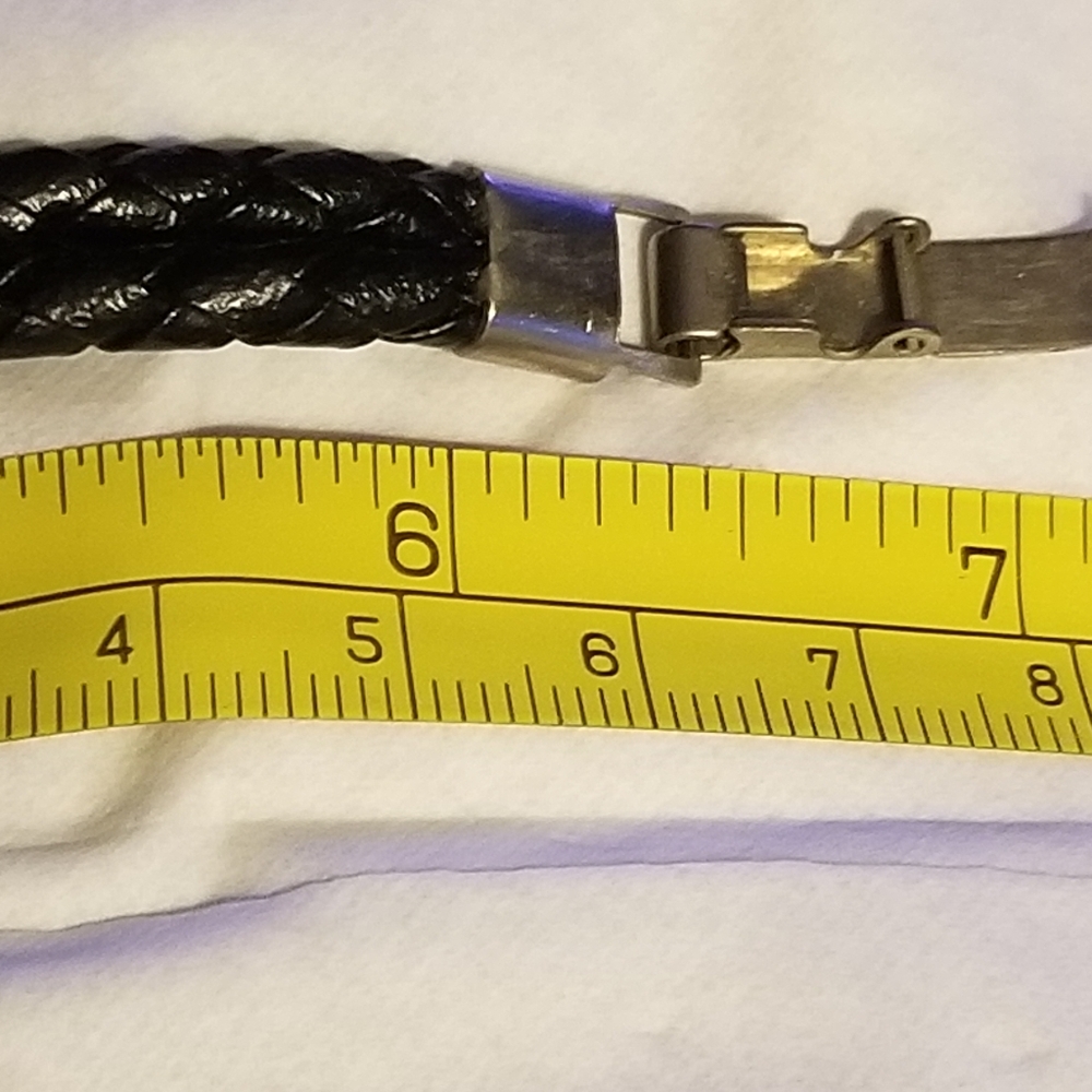 Shell double braid bracelet - Picture 3 of 4